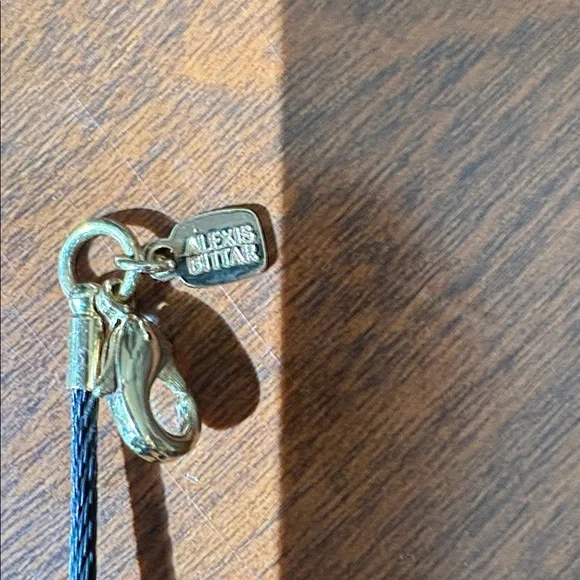 Alexis Bittar | Gold and Black Pendant Necklace - Picture 3 of 7